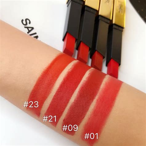 ysl lip oil boots|ysl slim matte lipstick swatches.